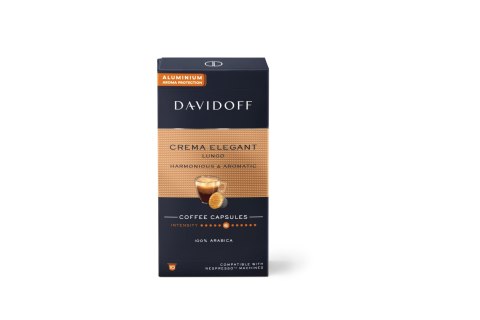 Kapsułki do Nespresso DAVIDOFF CREMA ELEGANT 10 szt. Kapsułki do Nespresso DAVIDOFF CREMA ELEGANT 10 szt.
