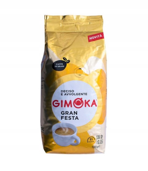 Kawa ziarnista mieszana Gimoka Gran Festa 1000 g