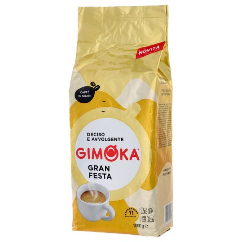 Kawa ziarnista mieszana Gimoka Gran Festa 1000 g