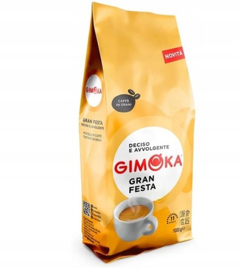 Kawa ziarnista mieszana Gimoka Gran Festa 1000 g