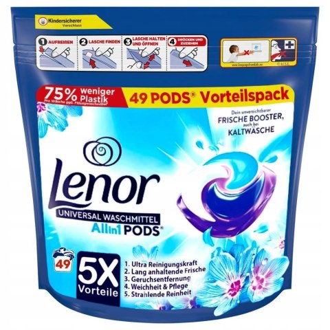 Lenor Aprilfrisch Kapsułki do Prania 49 sztuk DE