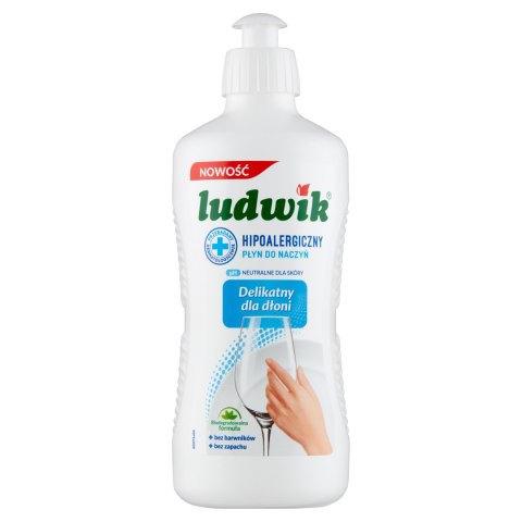 Ludwik płyn do naczyń hipoalergiczny 450g Ludwik płyn do naczyń hipoalergiczny 450g