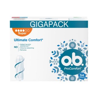 O.B. ProComfort Super Tampony 54 sztuki