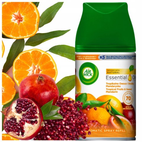 Odświeżacz powietrza Air Wick 250 ml Tropikalne Owoce i Słodka Mandarynka