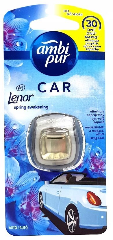 Odświeżacz powietrza do samochodu Ambi Pur Car Lenor Zestaw startowy 2 ml Odświeżacz powietrza do samochodu Ambi Pur Car Lenor Zestaw startowy 2 ml