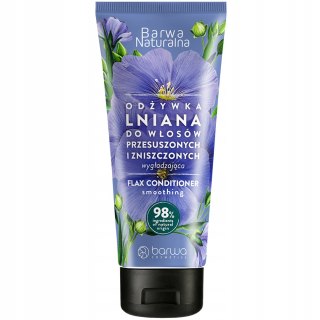 Odżywka lniana do włosów przesuszonych i zniszczonych Barwa Naturalna 200ml