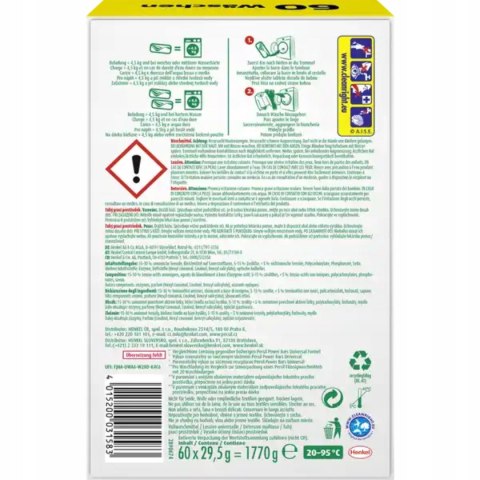 Persil Power Bars kapsułki do prania 60 niemieckie Persil Power Bars kapsułki do prania 60 niemieckie