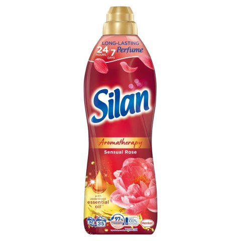 Płyn do płukania Silan Aromatherapy Sensual Rose 770 ml 35 prań Płyn do płukania Silan Aromatherapy Sensual Rose 770 ml 35 prań