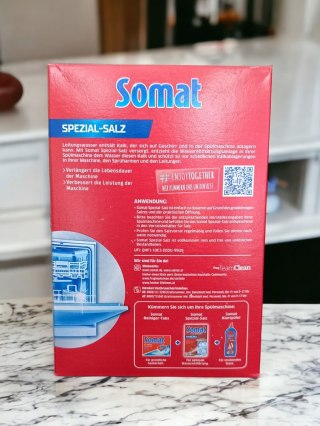 Sól do zmywarki gruboziarnista Somat 1,2 kg