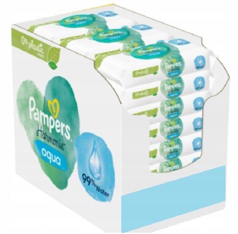 Chusteczki PAMPERS Aqua Harmonie (24x48szt.+ 1x48szt.=1200zt.) Chusteczki PAMPERS Aqua Harmonie (24x48szt.+ 1x48szt.=1200zt.)