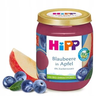 HIPP BIO JAGODY Z JABŁKAMI 100% OWOCÓW 5m