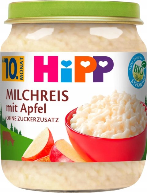 HIPP BIO WANILIOWY RYŻ NA MLECZKU Z JABŁKAMI 10m HIPP BIO WANILIOWY RYŻ NA MLECZKU Z JABŁKAMI 10m