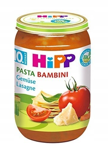 HIPP BIO WARZYWNA LASAGNE 220g 10m OMEGA 3 HIPP BIO WARZYWNA LASAGNE 220g 10m OMEGA 3