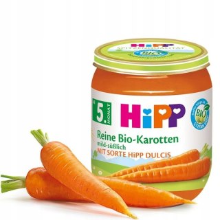 HIPP PIERWSZE WARZYWKA BIO MŁODA MARCHEWKA 4m 125g