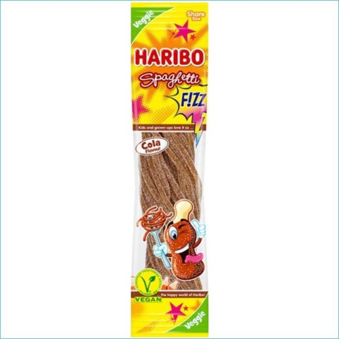 Haribo Spaghetti Fizz Cola Sauer 200g DE Haribo Spaghetti Fizz Cola Sauer 200g DE