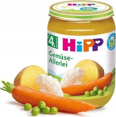 HiPP Ekologiczny Mix Warzywny +Witaminy i Minerały HiPP Ekologiczny Mix Warzywny +Witaminy i Minerały