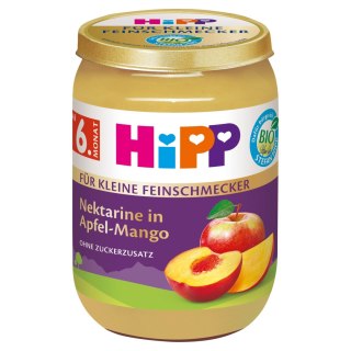 HiPP Jabłka z nektarynką i mango BIO, 190g