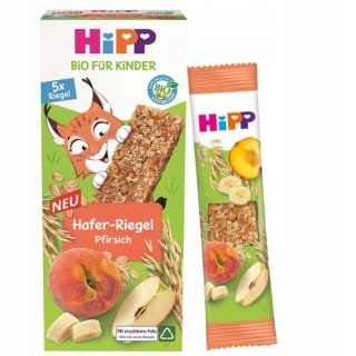 Hipp Bio Batonik Owsiany Brzoskwinia Jabłko Banany 5x20g z Niemiec