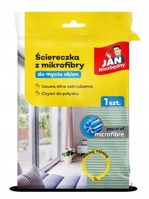 Jan Niezbędny Ściereczka z mikrofibry do okien