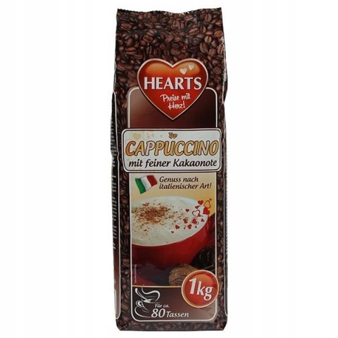 Kawa cappuccino Hearts kakaonote 1 kg Kawa cappuccino Hearts kakaonote 1 kg
