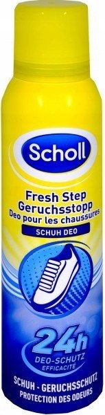 Scholl Odświeżacz Dezodorant do butów Fresh Step Odor Stop 150 ml z NIEMIEC