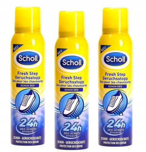 Scholl Odświeżacz Dezodorant do butów Fresh Step Odor Stop 150 ml z NIEMIEC