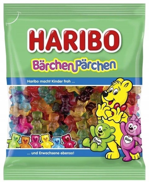 Żelki Haribo Bärchen Pärchen 160g z Niemiec Żelki Haribo Bärchen Pärchen 160g z Niemiec