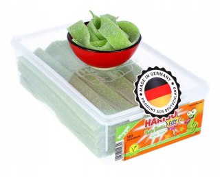 Żelki Owocowe Paski HARIBO Jabłkowe 150szt DE