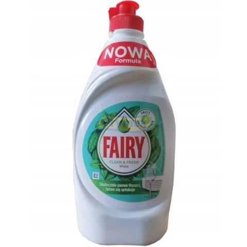 FAIRY Płyn do mycia naczyń Mięta 430ml FAIRY Płyn do mycia naczyń Mięta 430ml