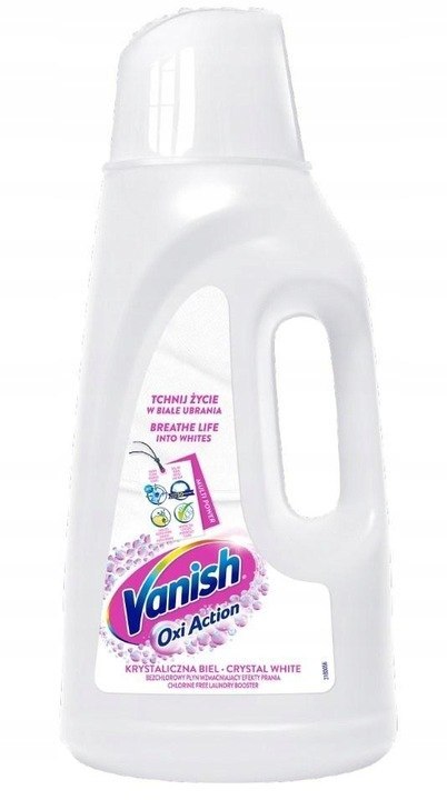 Vanish Odplamiacz w płynie 2 l do białego