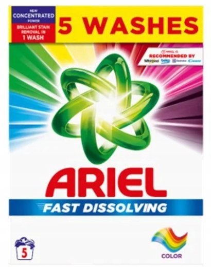 Ariel Fast dissolving Proszek do kolorów, 275g Ariel Fast dissolving Proszek do kolorów, 275g