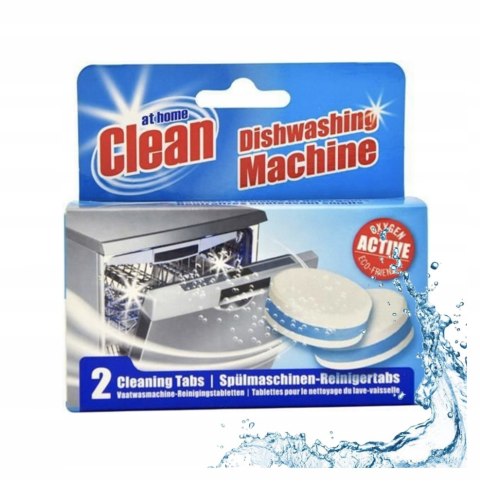 At Home Clean Tabletki do czyszczenia zmywarki 2 tabletki At Home Clean Tabletki do czyszczenia zmywarki 2 tabletki