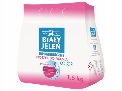 Biały Jeleń Proszek do prania kolor 1,5 kg Biały Jeleń Proszek do prania kolor 1,5 kg