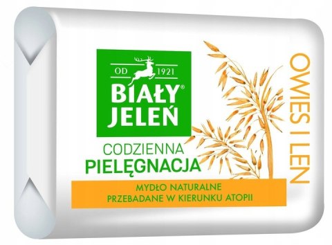 Biały Jeleń mydło z owsem Premium 100g Biały Jeleń mydło z owsem Premium 100g