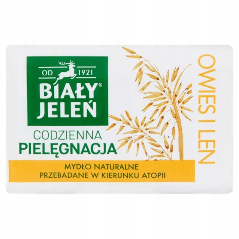 Biały Jeleń mydło z owsem Premium 100g Biały Jeleń mydło z owsem Premium 100g
