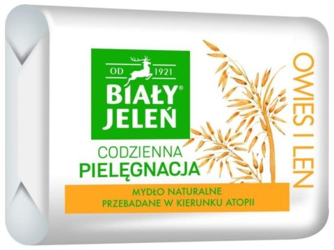 Biały Jeleń mydło z owsem Premium 100g Biały Jeleń mydło z owsem Premium 100g