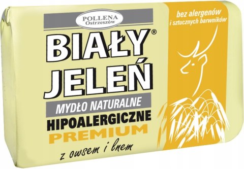 Biały Jeleń mydło z owsem Premium 100g Biały Jeleń mydło z owsem Premium 100g