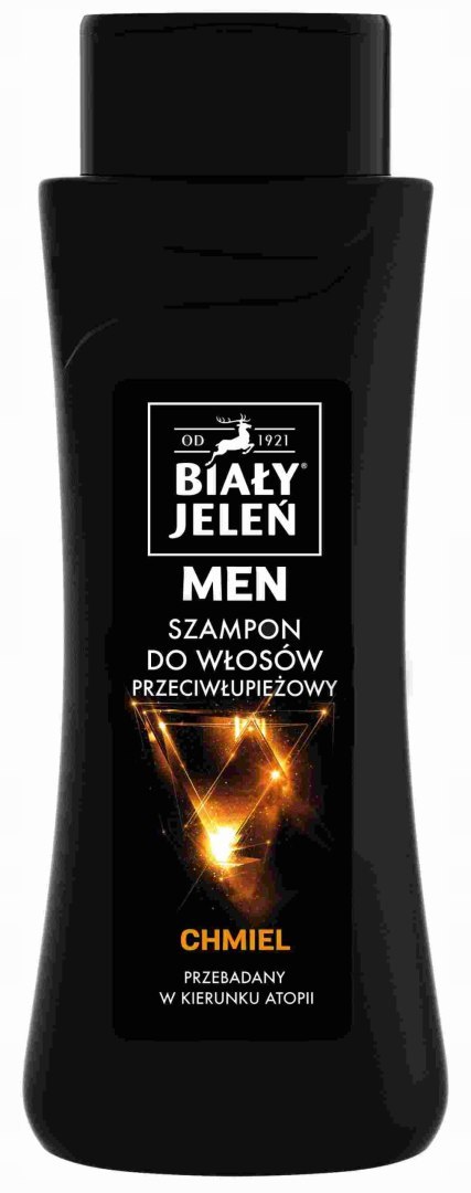 Biały Jeleń szampon z Chmielem for Men 300 ml Biały Jeleń szampon z Chmielem for Men 300 ml