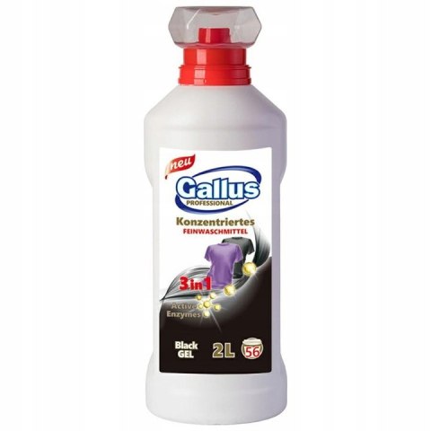 GALLUS zel do prania BLACK 2L ciemne tkaniny BARDZO WYDAJNY 57 prań GALLUS zel do prania BLACK 2L ciemne tkaniny BARDZO WYDAJNY 57 prań