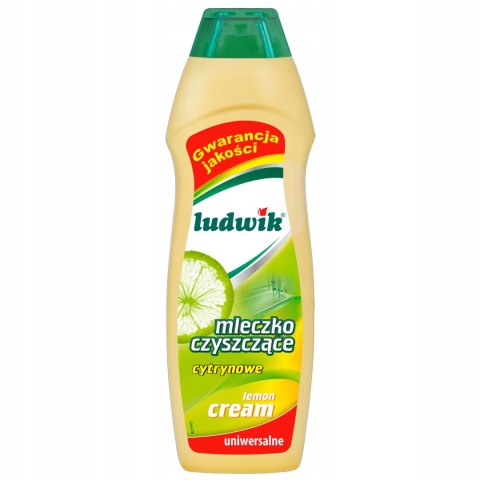 LUDWIK MLECZKO CZYSZCZĄCE CYTRYNOWE 660G LUDWIK MLECZKO CZYSZCZĄCE CYTRYNOWE 660G