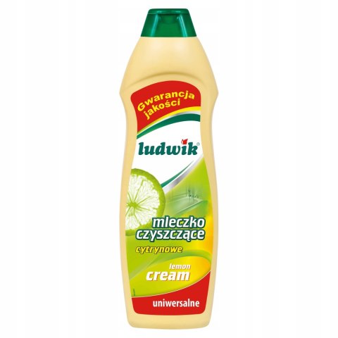 LUDWIK MLECZKO CZYSZCZĄCE CYTRYNOWE 660G LUDWIK MLECZKO CZYSZCZĄCE CYTRYNOWE 660G