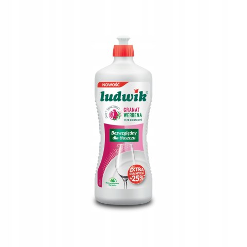 LUDWIK Płyn do naczyń granat z werbeną 900 g LUDWIK Płyn do naczyń granat z werbeną 900 g