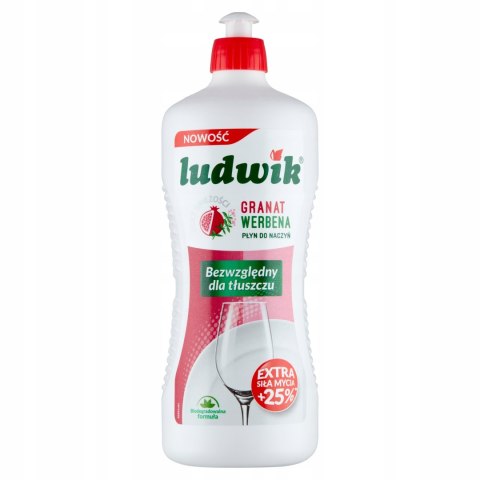 LUDWIK Płyn do naczyń granat z werbeną 900 g LUDWIK Płyn do naczyń granat z werbeną 900 g