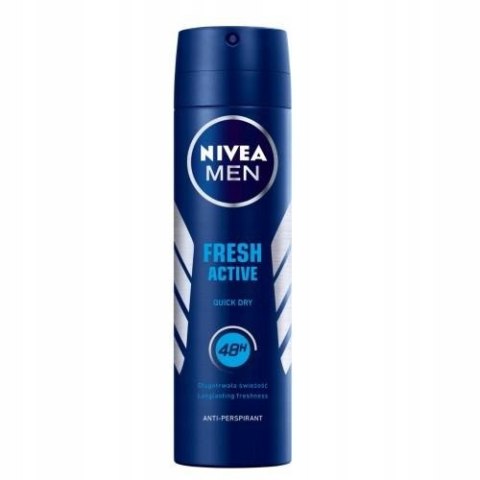 NIVEA MEN Fresh Antyperspirant w aerozolu, 150ml NIVEA MEN Fresh Antyperspirant w aerozolu, 150ml