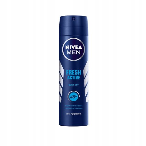 NIVEA MEN Fresh Antyperspirant w aerozolu, 150ml NIVEA MEN Fresh Antyperspirant w aerozolu, 150ml
