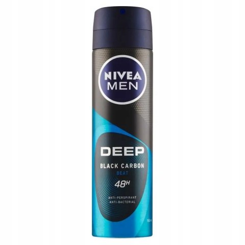 Nivea Men Deep Black Carbon Beat 150 ml