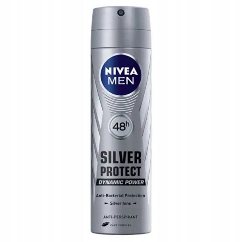 Nivea Men Dezodorant w spray 150ml Silver Protect Nivea Men Dezodorant w spray 150ml Silver Protect