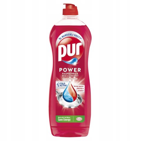 PUR Płyn do naczyń Malina Czerwona Porzeczka 750ml PUR Płyn do naczyń Malina Czerwona Porzeczka 750ml