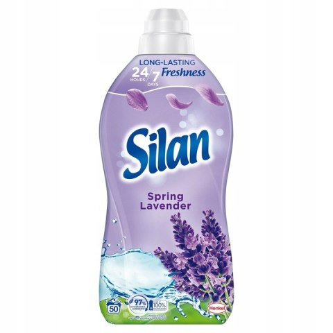 Silan Spring Lavender Płyn do zmiękczania tkanin 1100 ml (50 prań) Silan Spring Lavender Płyn do zmiękczania tkanin 1100 ml (50 prań)