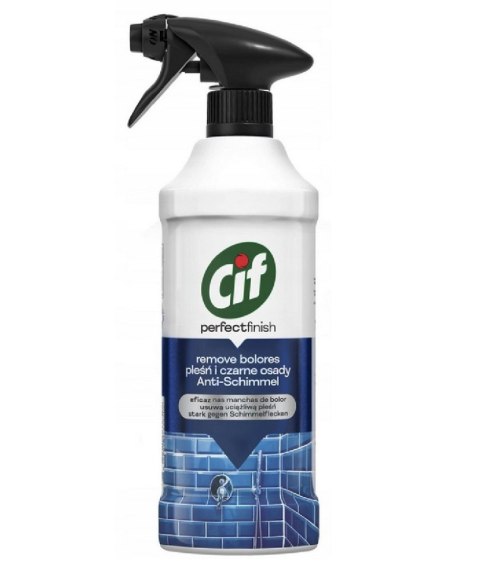 Cif Perfect Finish pleśń czarne osady spray 435ml Cif Perfect Finish pleśń czarne osady spray 435ml